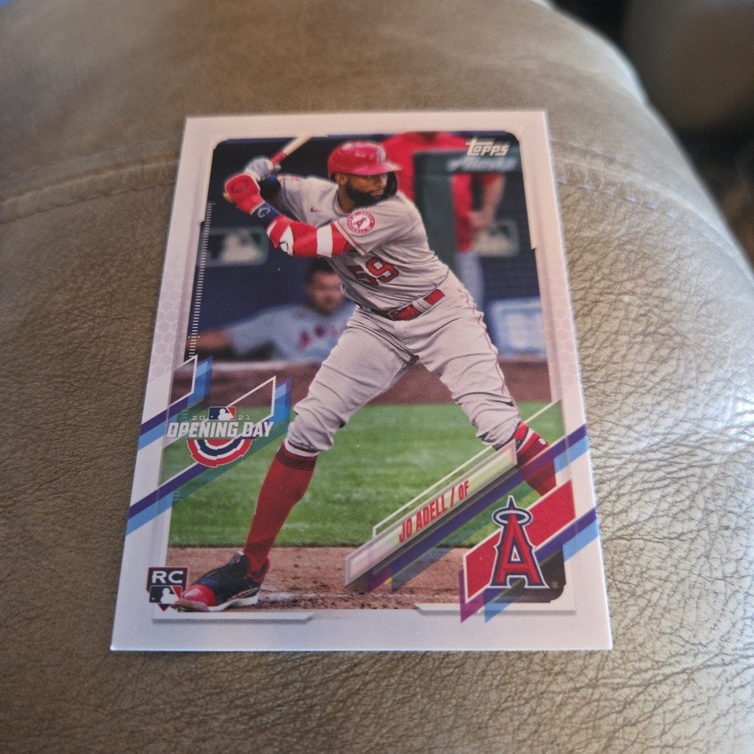 2021 Topps Opening Day #85 Jo Adell Los Angeles Angels Rookie