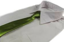 1 x Light Green Boys Kids Baby Toddler School Neck Tie Ties Formal Wedding