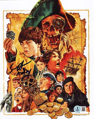 #ad Sean Astin Signed 8x10 Photo The Goonies Authentic Autograph Beckett Witness $100.00