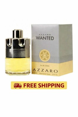 Azzaro Wanted EDT 3.4oz Men's Cologne Spray Long Lasting Designer Fragrance