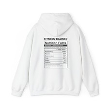 Fitness Trainer Hoodie - Unisex Workout Sweatshirt, Gift for Fitness Enthusiasts