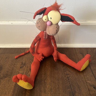 Vintage Bloom County Bill the Cat 15'' Plush 1987 DAKIN Elegant Rag Doll Stuffed