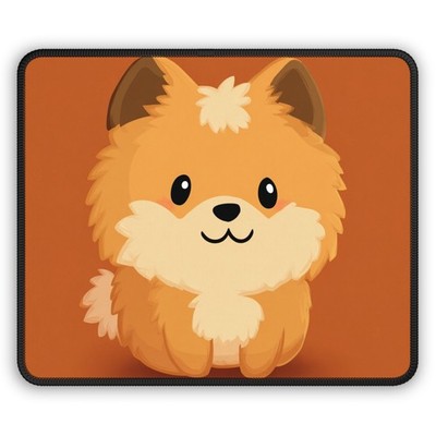 Cute Fluffy Pomeranian Mouse Pad | Cute Dog Gaming Mouse Pad