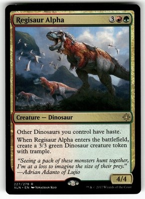 Regisaur Alpha 227 Rare Ixalan Magic: The Gathering Near Mint