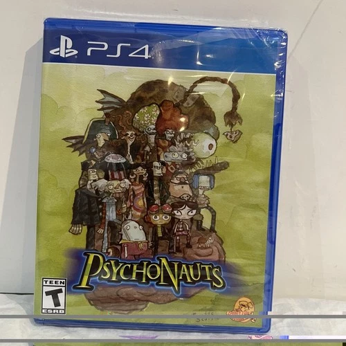 Psychonauts PS4 Limited Run Games iam8Bit  (Sealed) Limited Edition of 1000 READ