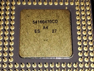 Intel i486 DX2-66 S80486DX2-66 ES CPU Processor UNTESTED 1992 Rare