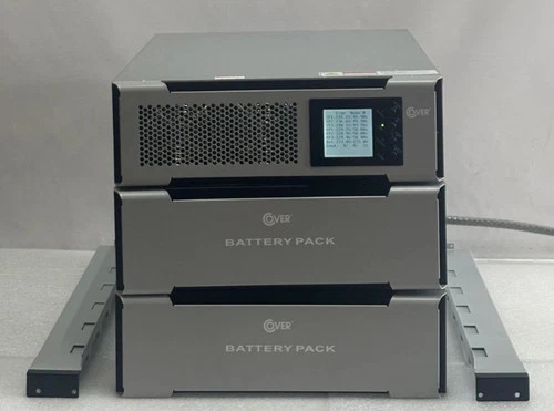 Cover PKX 3/3 10K UPS 10kVA/10kW 3-Phase On-Line Tower Rack with Battery Packs