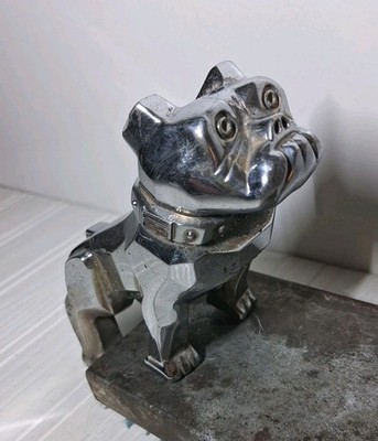 ORIGINAL Vintage MACK Truck BULLDOG Hood Ornament Advertising PATINA 87931 