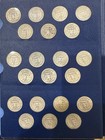 1932-1964 Washington Silver Quarter Complete Set-Whitman 9418 Deluxe Coin Album — photo 8