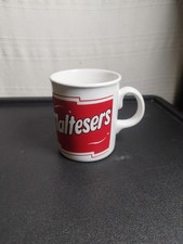 Vintage Malteseers Mug Red And White Retro Design Collectable