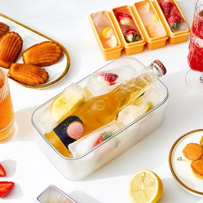Premium Silicone Ice Mould Bar Ice Maker For Cocktails And Cold Drink