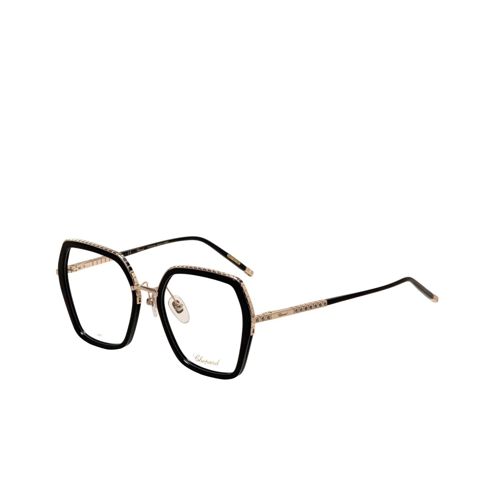 Chopard Womens 53mm Black Rose Gold Opticals IKCHG2853300N 35090₽