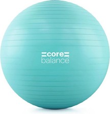 Core Balance Exercise Ball 55cm Teal   Anti-Burst Yoga  Fitness Stability Ball