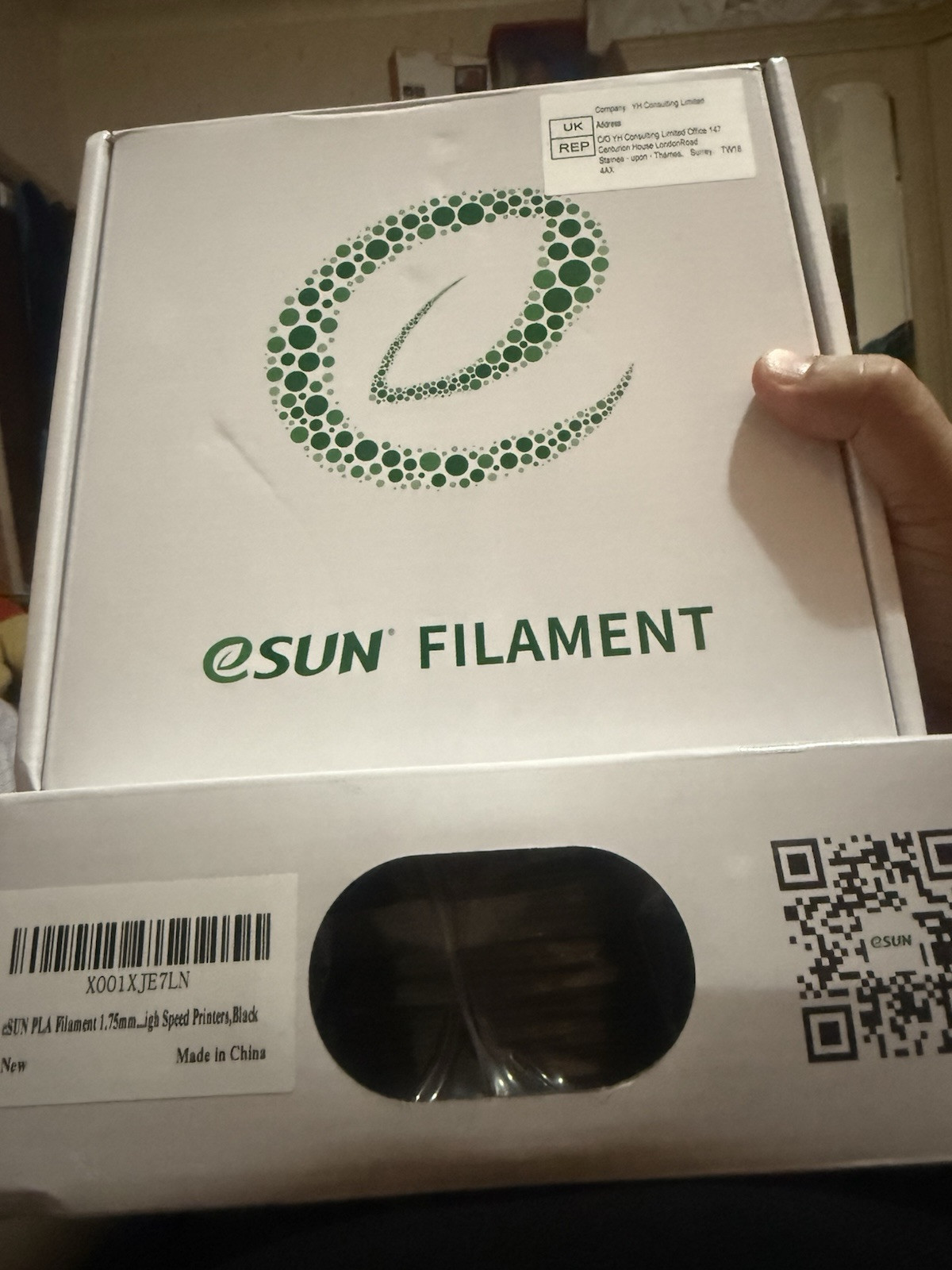 eSun Enhanced Toughness PLA Plus + 3D Drucker 1,75mm Filament 1kg Bundle Pack 4