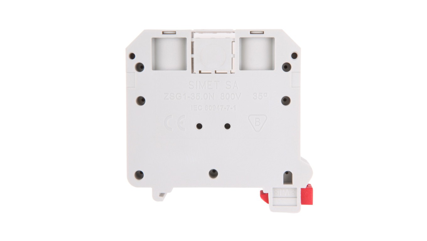 Rail Connector 2 Core 35mm² Grey DIN ZSG 11721312