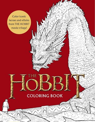 New: WILLIAM MORROW - The Hobbit Movie Trilogy Coloring Book: Heroes and Villain