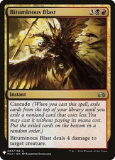 x4 Bituminous Blast - Mystery Booster - NM - MTG