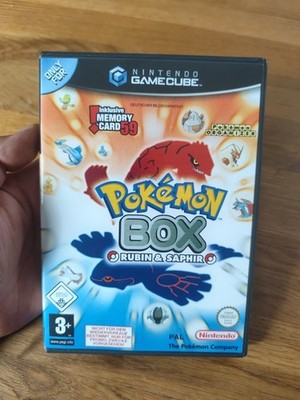 Pokémon Box (Nintendo Gamecube, 2004) inklusive Anleitung und Disc