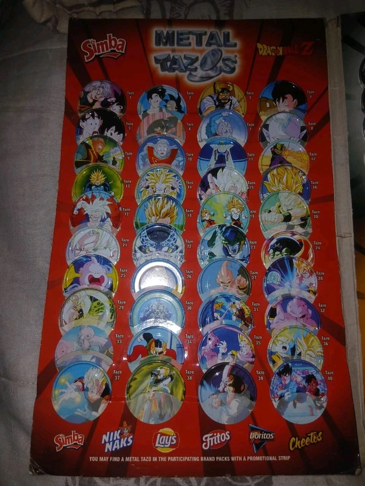 Álbum de coleccionistas Metal Tazo Foto 3 de 4