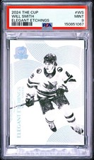 2024-25 Upper Deck The Cup Will Smith Elegant Etchings /199 PSA 9 RC SJ Sharks