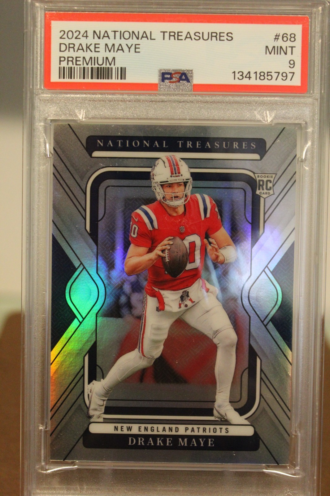Drake Maye Panini National Treasures #68 Premium