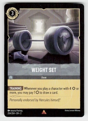 Rise of the Floodborn #204/204 Weight Set