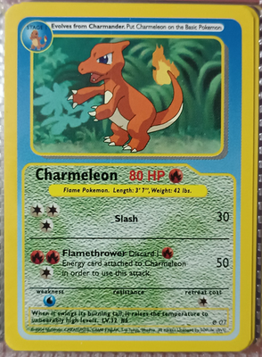Charmeleon 2004年製 トレーディングカード 2004 POKEMON CHARMELEON 31/112 EX FIRE RED LEAF GREEN Regular