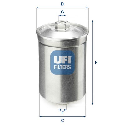 UFI Kraftstofffilter 31.502.00 Filtereinsatz 117792 für SEAT FORD AUDI PEUGEOT 1