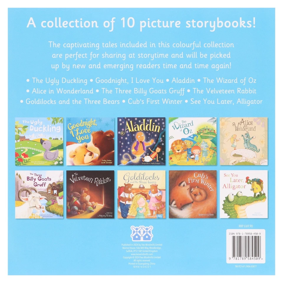 Children Picture Storybook 10 Books Collection Set - Ages 3-6 - Paperback - Image 4 of 4