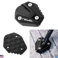 Rebel300 Rebel500 Kickstand Enlarged Foot Plate - Fits CMX300 CMX500 (2021-2024)