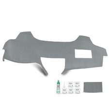 Pit66 Tpe Gray Dash Cover Dashboard Bezel Toyota Camry 2007-2011 Instrument