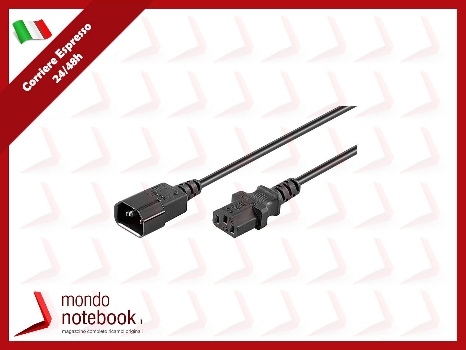 MicroConnect Extension De Alimentation 2M Puissance Cord C13 - C14