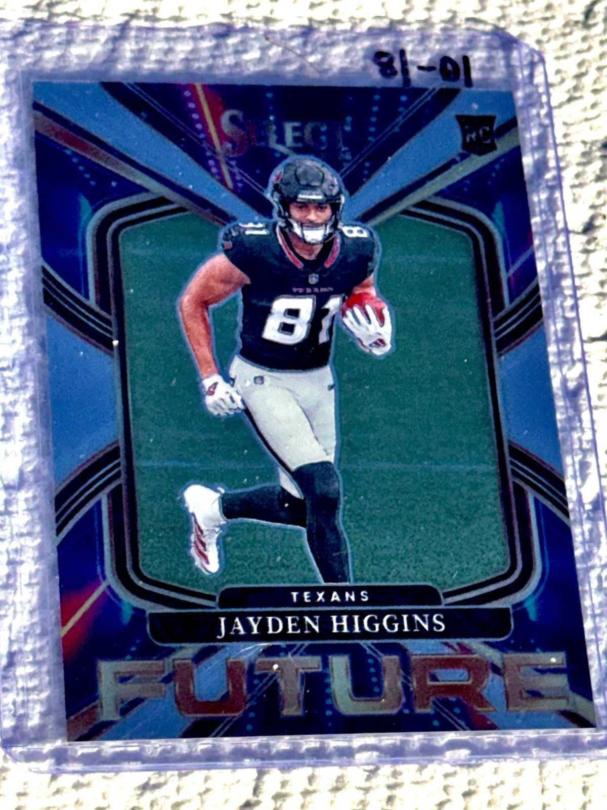 2025 Panini Select - Select Future Jayden Higgins #7 (RC) NM/M Rare