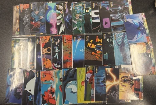 Pokemon Topps Mewtwo Strikes Back Movie Trading Card Lot 36 Cards Vintage 1999