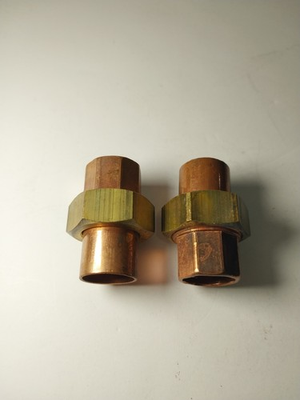 #ad #ad 1 2quot; Copper Brass Union C x C 2 Pack High Pressure Pipe Fitting $19.95