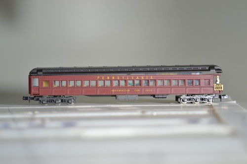 80282 Escala N ATLAS RIVERROSS PRR PENNSY PENSILVANIA CON BATERÍA MARCADOR TRASERO | Condition: Used