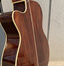 Sunburst Cutaway Acoustic Guitar Solid Spruce...