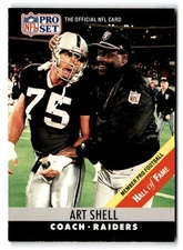 1990 Pro Set #161a Art Shell