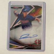2022 Bowman’s Best Danny De Andrade Best of ‘22 Base Prospect Auto B22-DD Twins