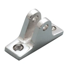 STAINLESS 80° DECK HINGE DRILLED 2-1/4", BOAT HARDWARE (S3682-4001)