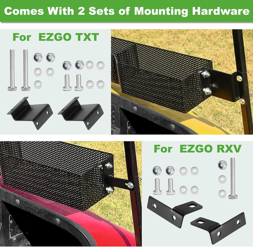 Golf Cart Front Inner Basket EZGO - Heavy-Duty Organizer for Accessories and Sto - Picture 4 of 6