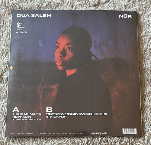 Sealed Dua Saleh NŪR EP x/500 Limited Vinyl Record VMP Rising Hip Hop RARE Nur - Picture 3 of 4