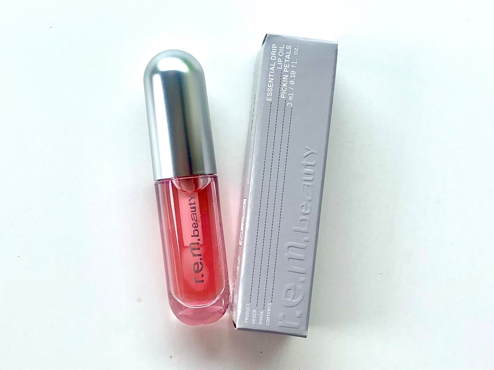 r.e.m. REM Beauty Essential Drip Lip Oil PICKIN PETALS BNIB Free