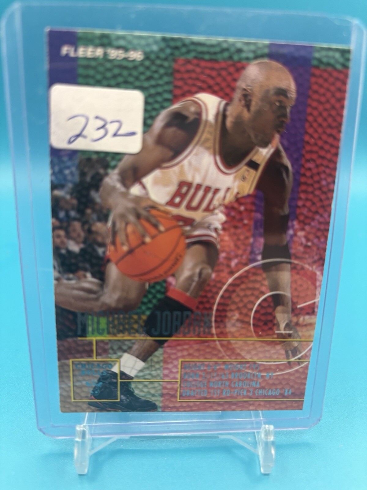 michael jordan Fleer 95-96 #22