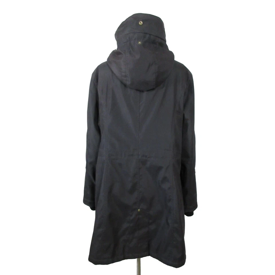 1 Madison Expedition Mujer Cremallera Completa Imitación Piel Capucha Parka Invierno Chaqueta XL Foto 3 de 4