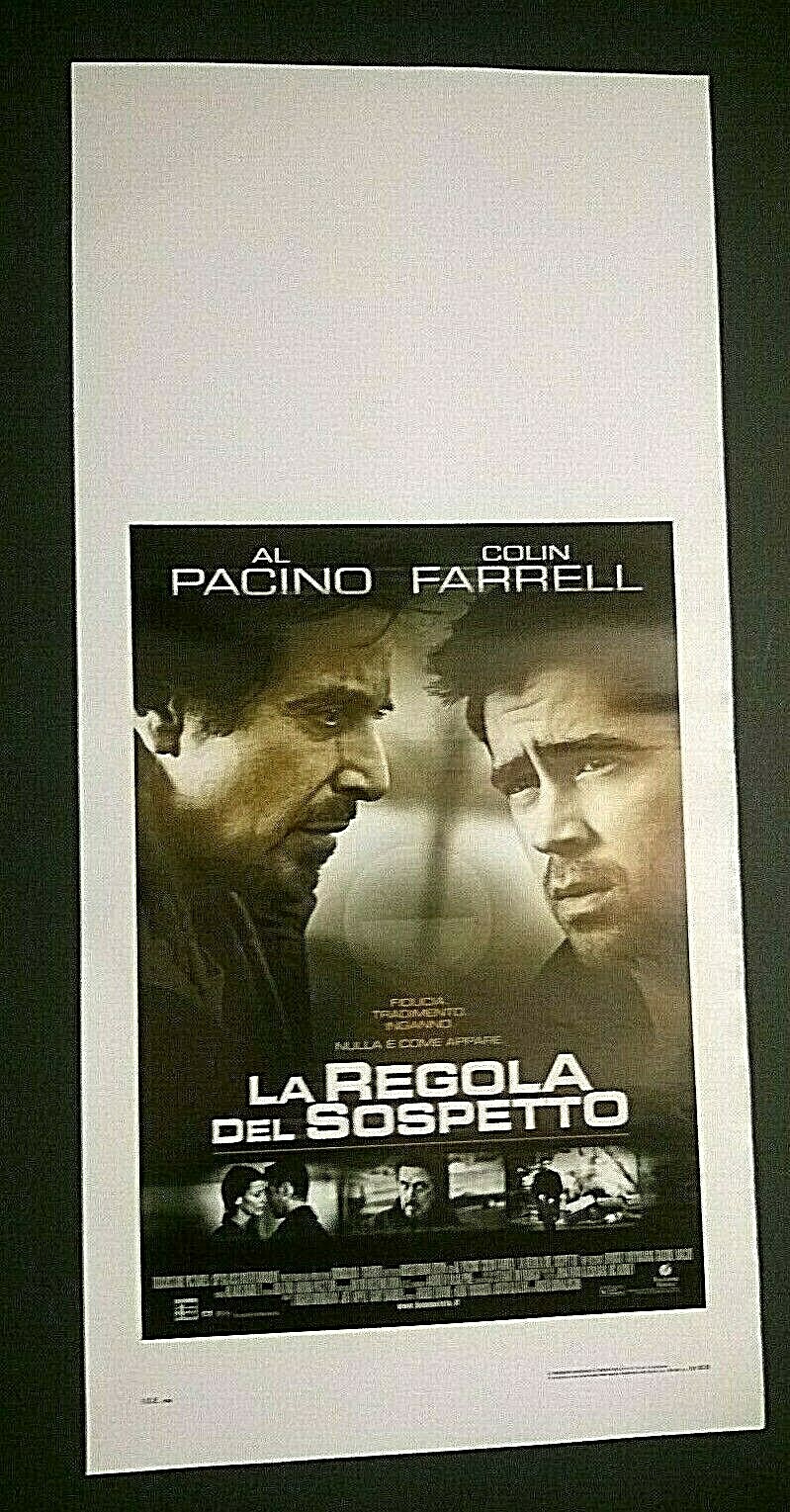 Locandina originale film La regola del sospetto (2004) - Regia di Roger Donaldson