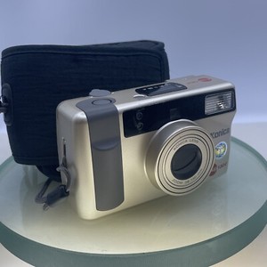 Konica Z-UP 130E Compact 35mm Film Camera  38-130mm Zoom Retro + case #2
