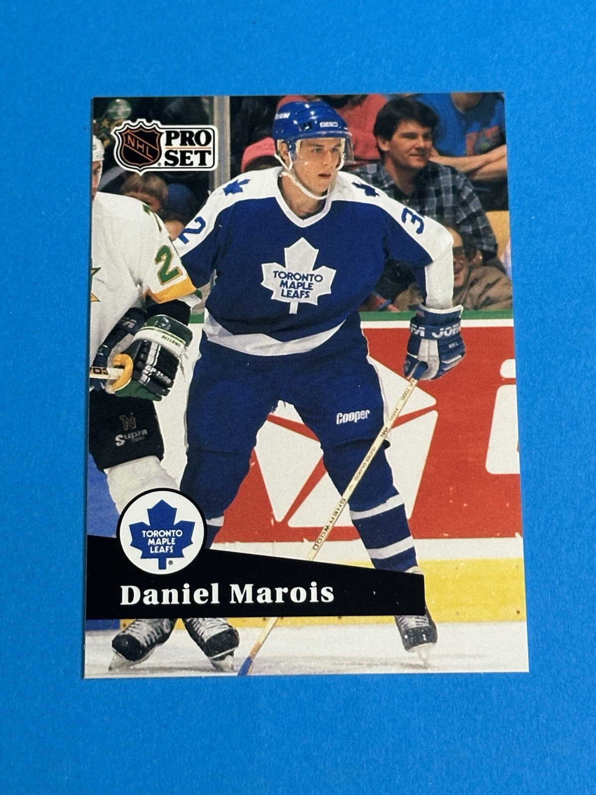 1991-92 Pro Set French Daniel Marois #223 Toronto Maple Leafs (Q)