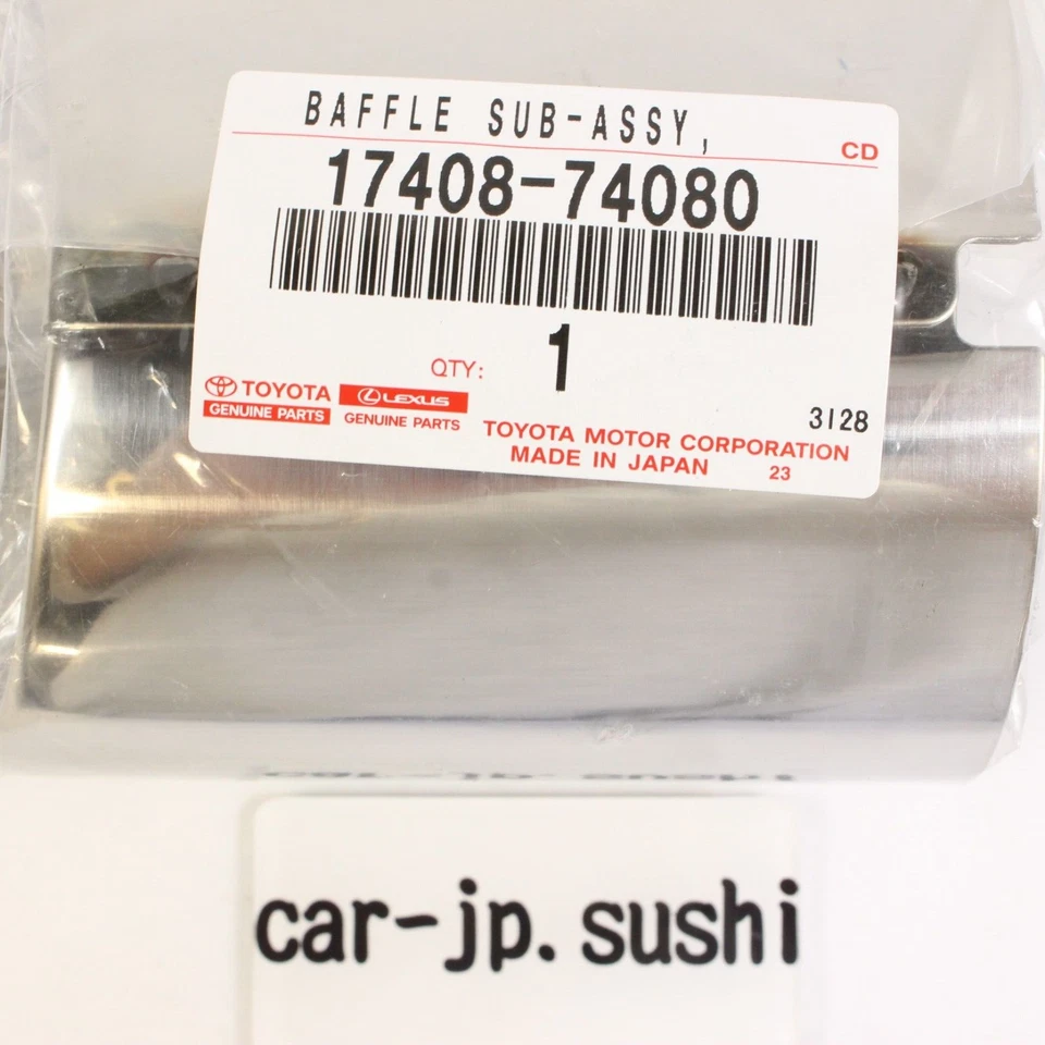 TOYOTA GENUINO AVALON SOLARA LS430 GX460 GS430 GS300 TUBO DE ESCAPE PUNTA OEM Foto 3 de 4