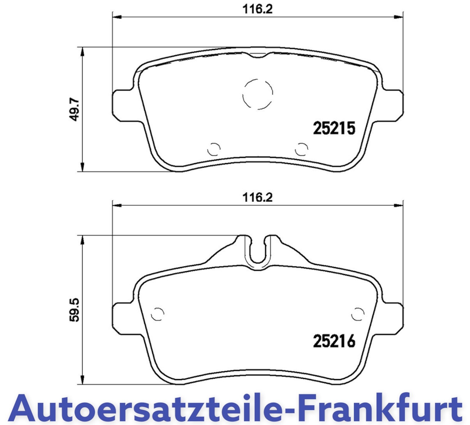 Brembo BREMSBELÄGE HINTEN Für AMG A45 W176 + C117 X117 CLA 45